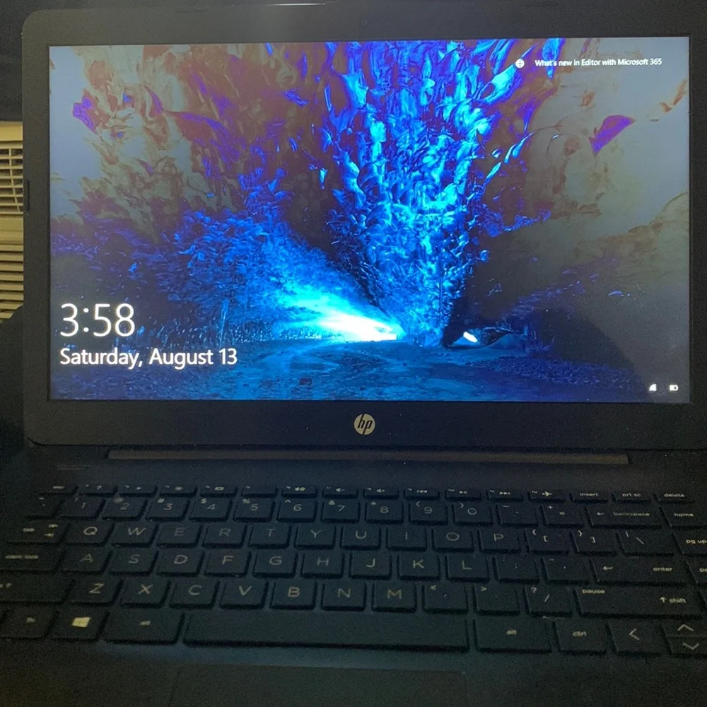Black Hp Laptop